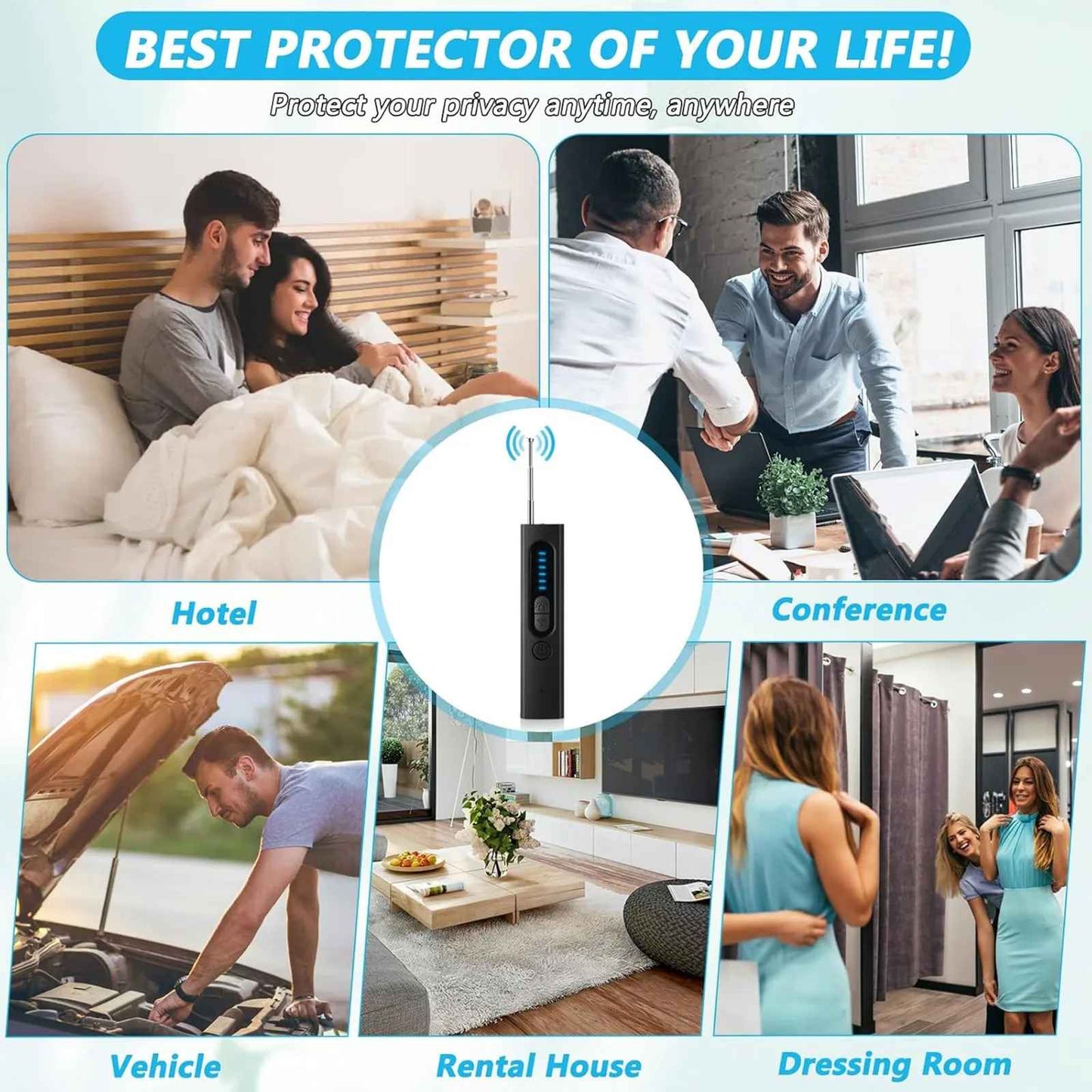 3-in-1 Anti-Spy Detector – Your Portable Privacy Shield