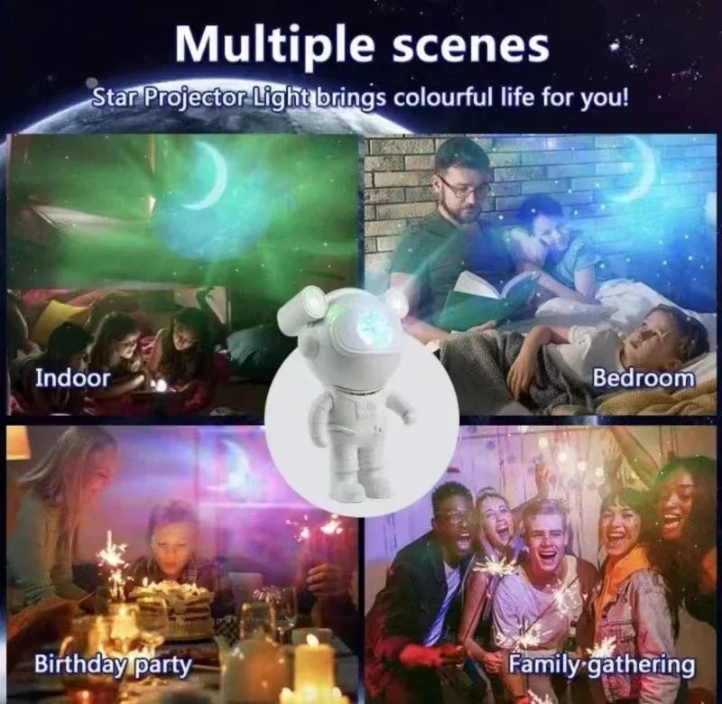 GALAXY ASTRONAUT STAR PROJECTOR