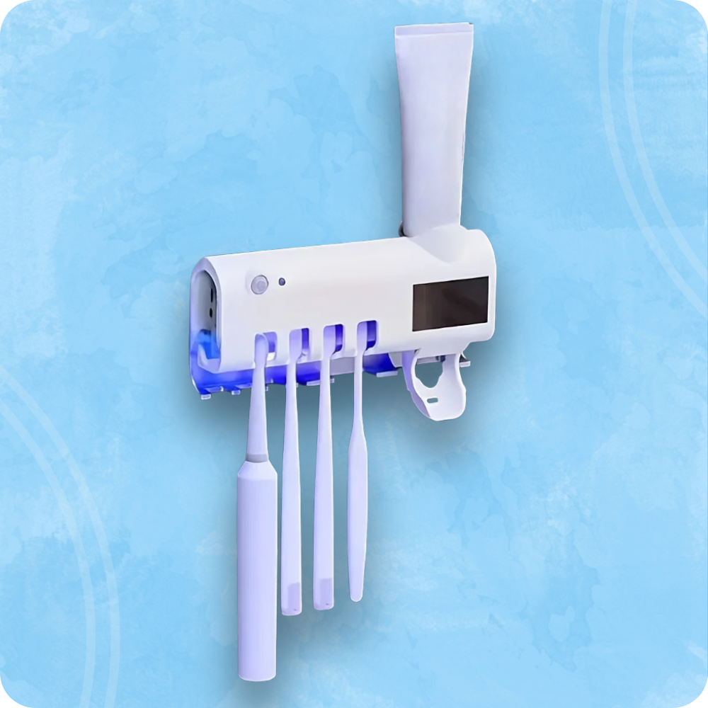 Intelligent Toothbrush Sterilizer UV Wall-Mounted Toothbrush Holder