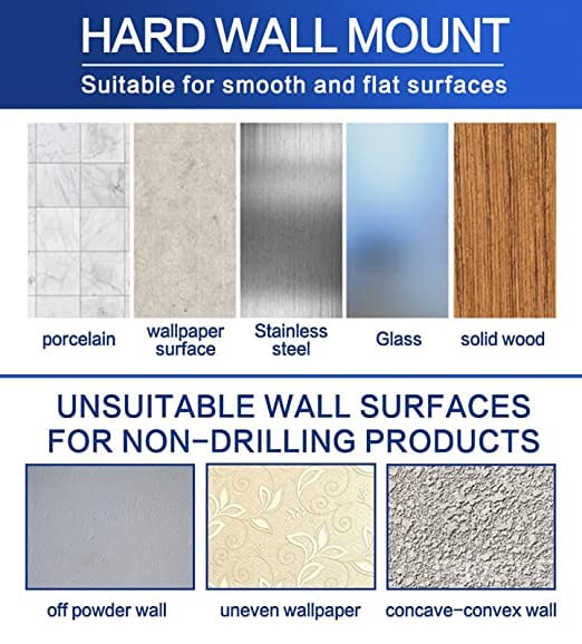 No-Drill Screwless Wall Hooks