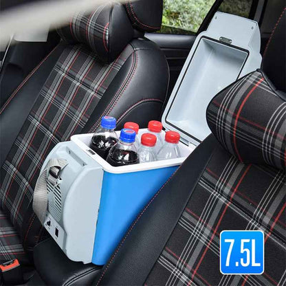 Portable Car & Home Mini Fridge – 7.5L Hot & Cold